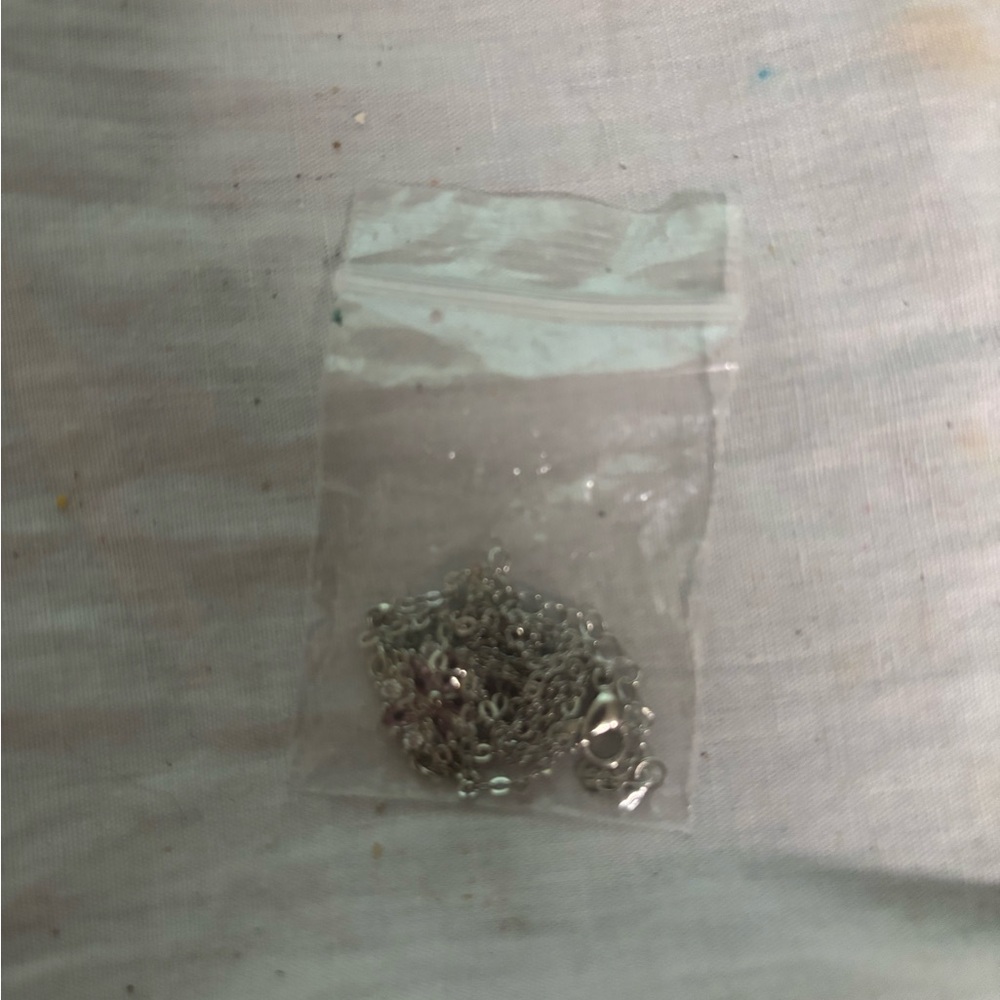 Silver cross Chain Necklace